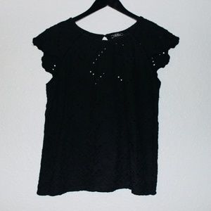 Lucky Brand Black Top